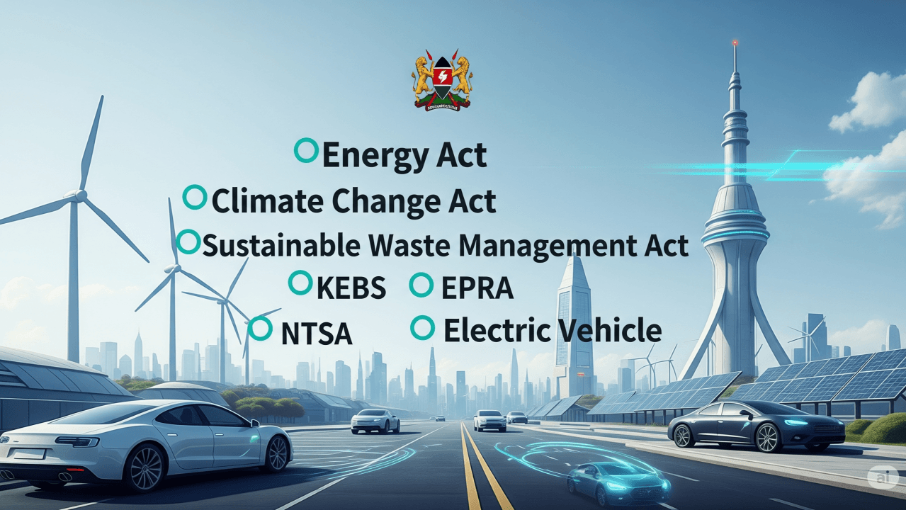 Electric vehicle regulation and clean transport in Kenya
